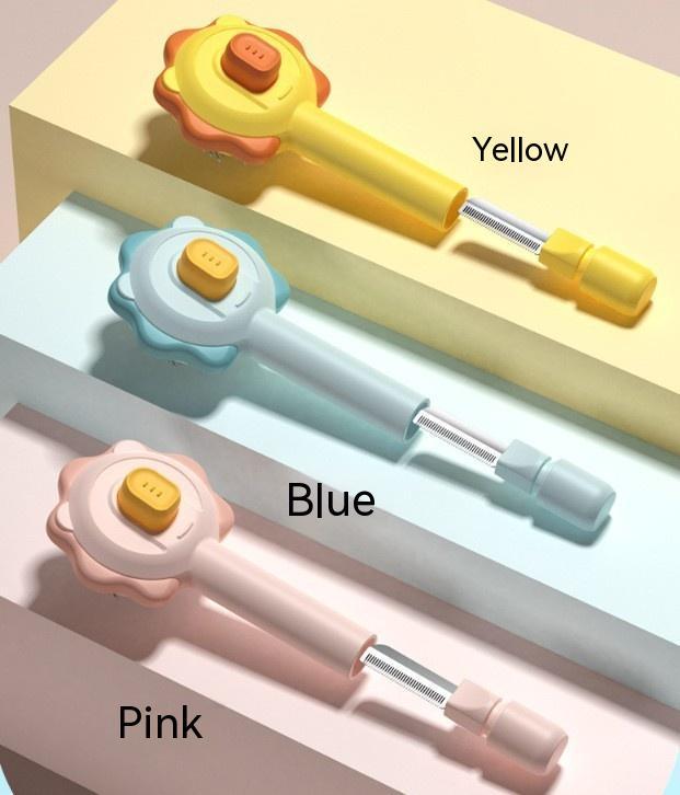 Haarentferner mit integriertem Kamm